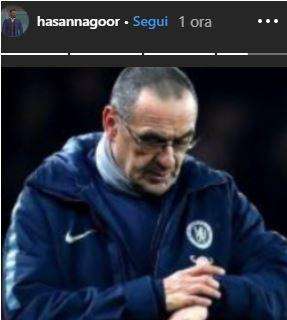 FOTO - Azionista del Chelsea saluta e ringrazia Sarri. Annuncio vicino con la Juve?