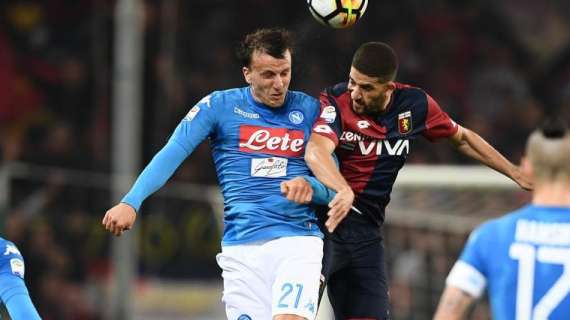 Sky - Ancora un infortunio: Chiriches out! Si spera in Albiol, l'alternativa è Tonelli