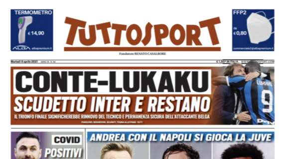 PRIMA PAGINA - Tuttosport: “Ma non è solo colpa di Pirlo”