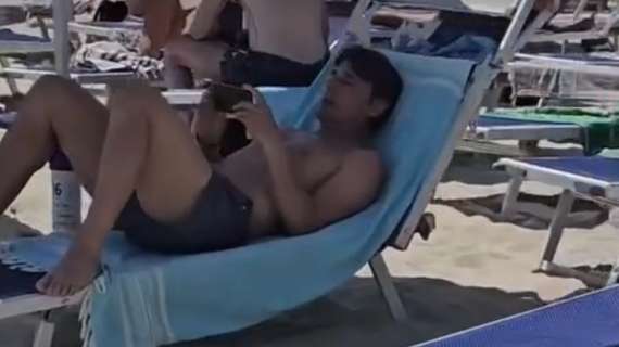 Relax per Conte: l’allenatore del Napoli in vacanza nel suo Salento 