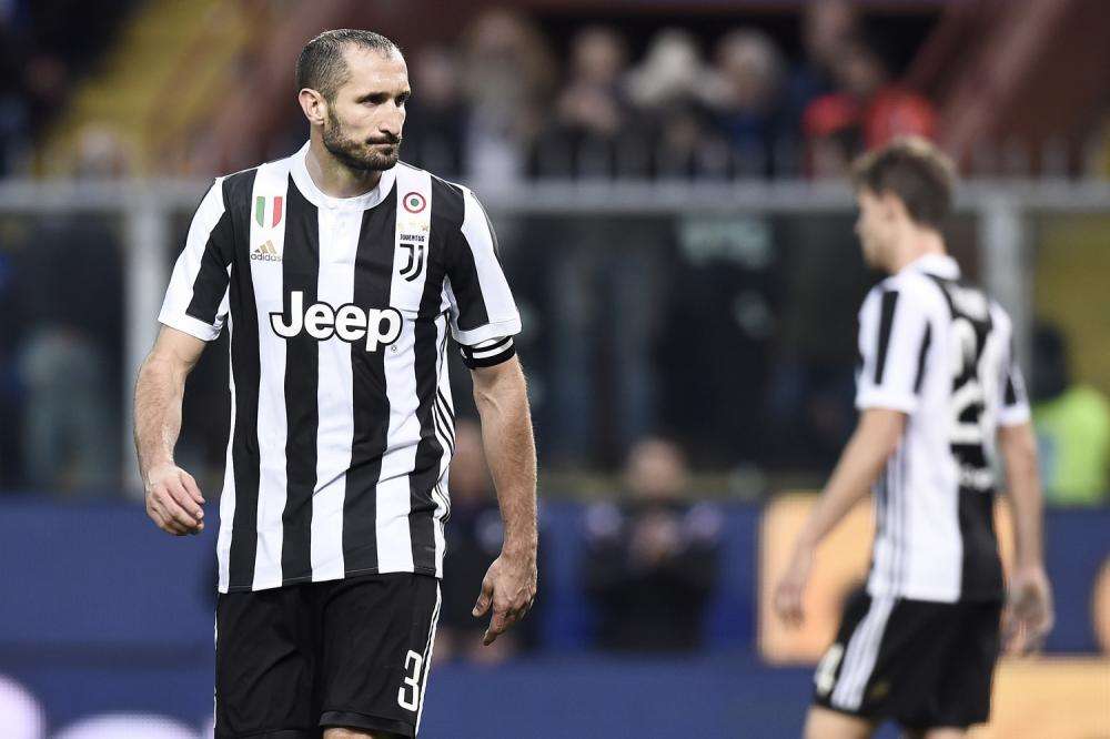 Juventus, Chiellini al 45': "Continuiamo così, ma al San Paolo 50 minuti possono essere molto lunghi"