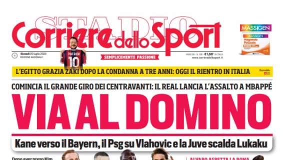 PRIMA PAGINA CdS: “Tra Osimhen e il Napoli primo round per il rinnovo”