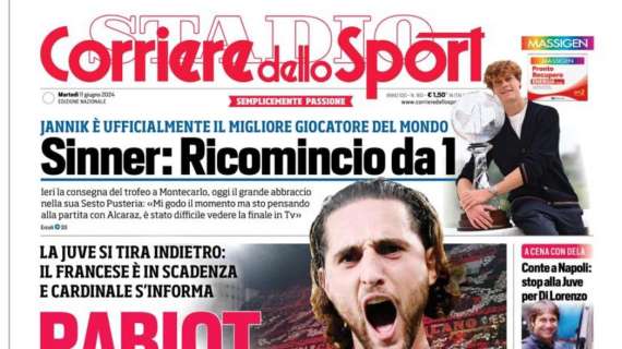 Corriere dello Sport: "Conte a Napoli: stop alla Juve per Di Lorenzo"