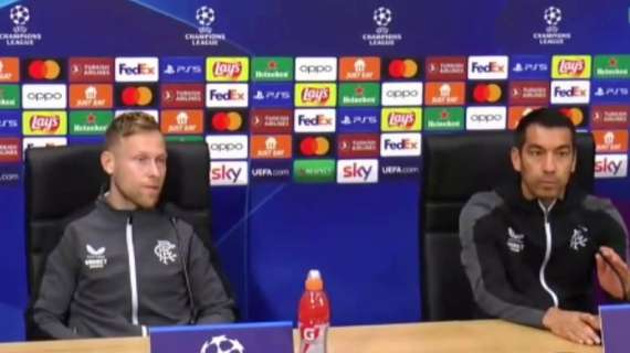 RILEGGI LIVE - Rangers, Van Bronckhorst: "Napoli squadra peggiore ora, Diego un idolo". Arfield: "Rispetto, non paura"