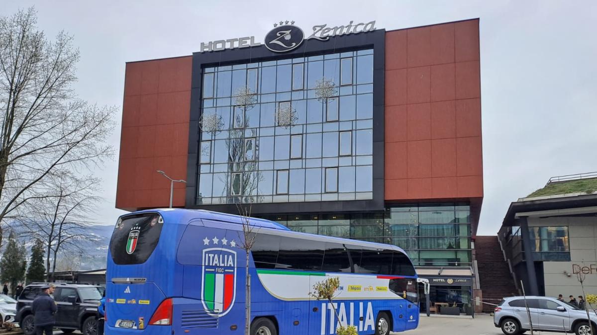 Attesa per Bosnia-Italia, maxischermo e visite guidate: l'atmosfera a Zenica 