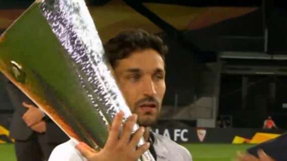 Siviglia, Jesus Navas in lacrime: "Una vittoria per tutti quelli che stanno soffrendo"