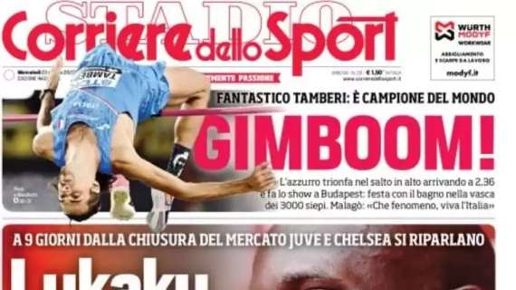 PRIMA PAGINA – CdS: “Lukaku-Vlahovic, rieccoci”