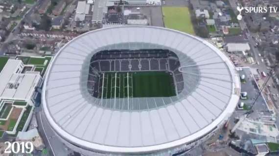 VIDEO - Tottenham, il nuovo stadio da 1 miliardo è pronto: 3 anni di lavori con un fantastico time-lapse
