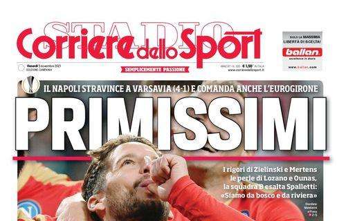 PRIMA PAGINA - CdS Campania: “Primissimi”