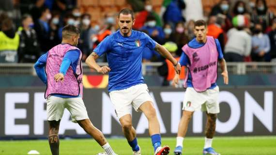 Bonucci resta ottimista: "L'Italia faticherà, ma ce la farà a tornare in vetta"