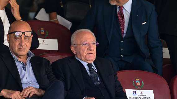 De Luca: "Decisione gravissima l'annullamento improvviso di Salernitana-Frosinone"