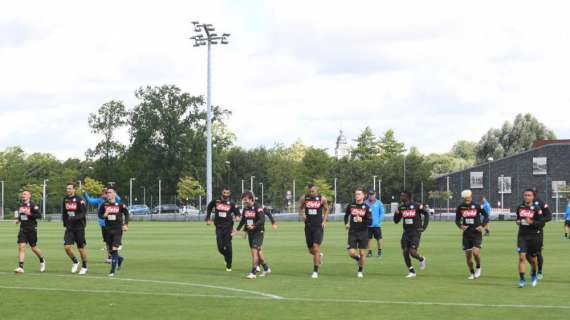 FOTO - SSC Napoli al lavoro per il Wolfsburg: seduta mattutina per gli azzurri