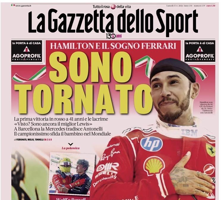 Mondiali 2026, La Gazzetta dello Sport: "Ancelotti, Montella e la dura vita dei nostri ct"