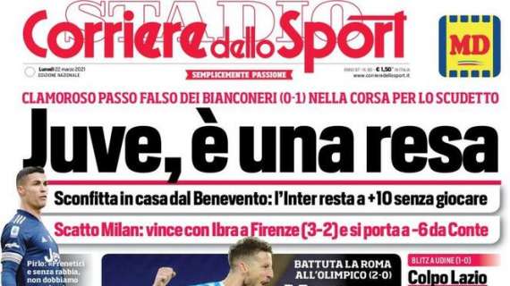 PRIMA PAGINA - CdS: "Mertens esalta un super Napoli"