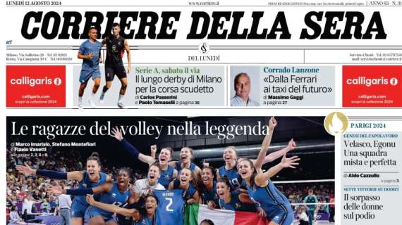 Corsera: "Serie A, il lungo derby di Milano per la corsa scudetto"