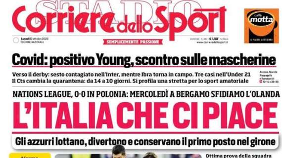 PRIMA PAGINA - CdS: "L'Italia che ci piace"
