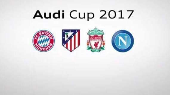 UFFICIALE - SSC Napoli annuncia: "Parteciperemo all'Audi Cup". Sfida all'Atletico Madrid: data e orario