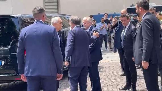 VIDEO – ADL con Lotito al Duomo di Milano per i funerali di Berlusconi