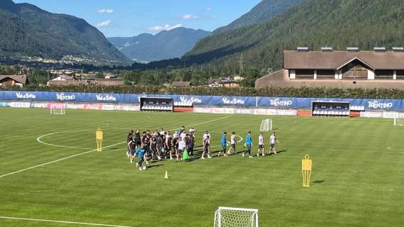 Dimaro, primo allenamento: Conte inizia col discorso alla squadra