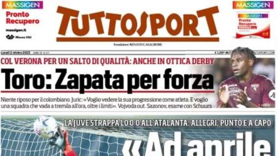 PRIMA PAGINA - Tuttosport: "Osimhen: 'Io sto con Napoli'"