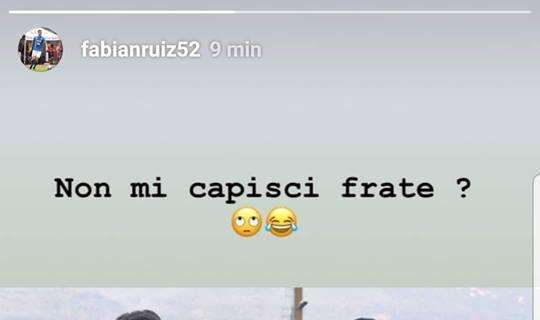 FOTO - Fabian già scherza in napoletano, immagine con Albiol: "Non mi capisci, frate'?"
