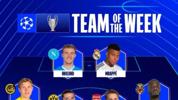 Champions League, ecco la squadra della settimana Uefa: c'è un azzurro