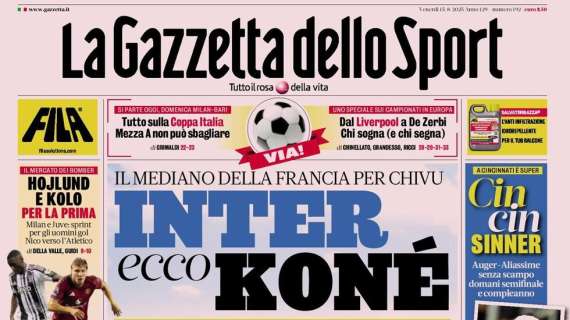 La Gazzetta delle Sport: 