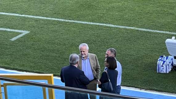 FOTO - Anche ADL a Castel di Sangro con la squadra: il presidente è presente all'allenamento