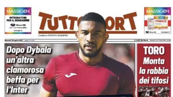 PRIMA PAGINA - Tuttosport: “Mani Juve su Bremer”