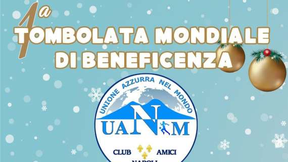 Domani tombolata di beneficenza: la splendida iniziativa dell’Unione Azzurra nel Mondo