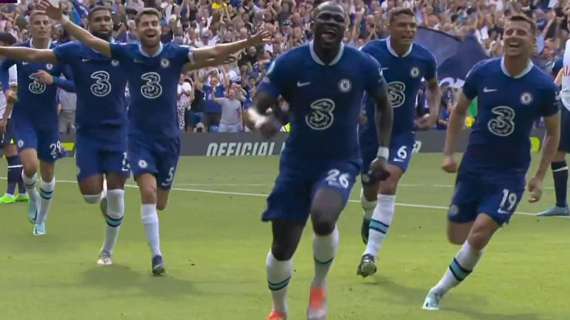 Chelsea-Tottenham, magia di Koulibaly! Stupendo tiro al volo e Blues avanti
