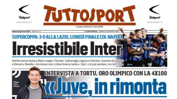 PRIMA PAGINA - Tuttosport: "Napoli, E Adesso?"