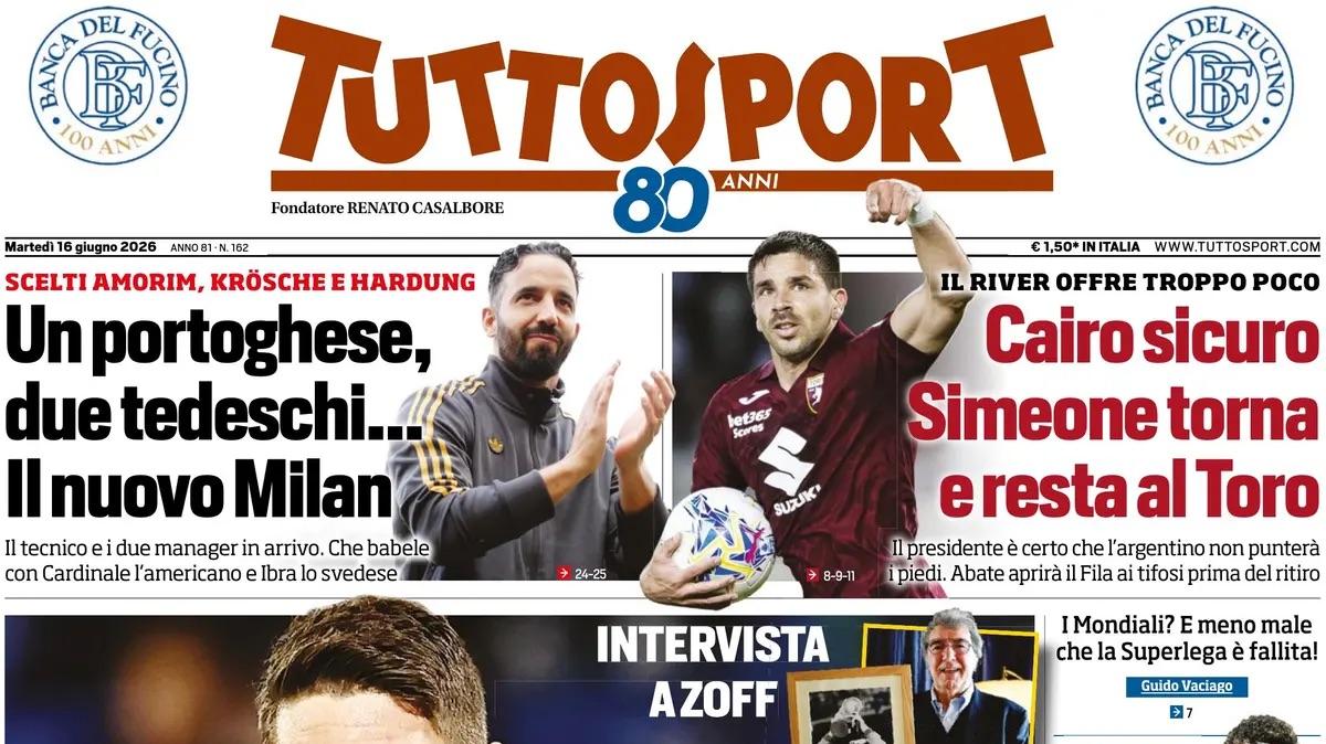 Mondiali 2026, Tuttosport: "Che impatto Lukaku, ma il Belgio dei big delude"