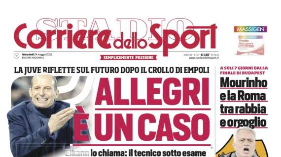 PRIMA PAGINA - Corriere dello Sport: "Napoli, c'è l'altro Lucho"