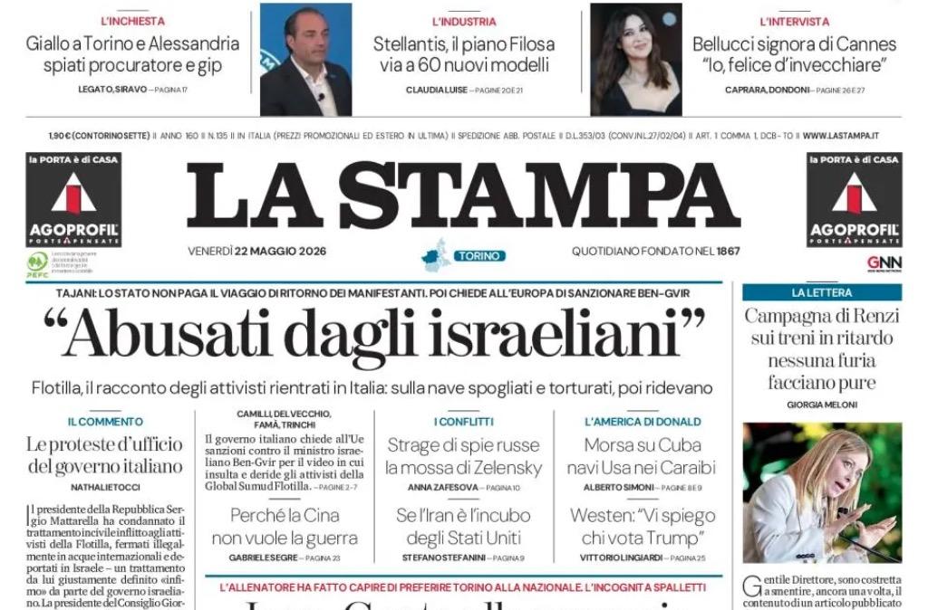 Clamoroso, Conte torna a Torino? La Stampa: "Conte alla rovescia!"