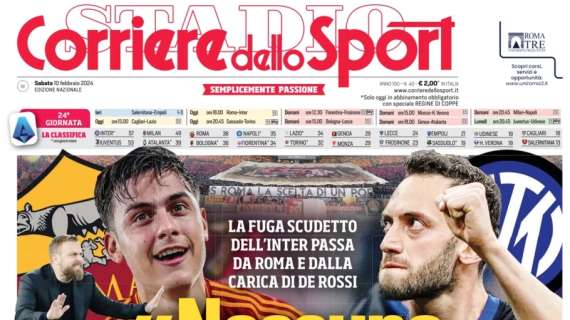 PRIMA PAGINA - Corriere dello Sport: "Mossa Mazzarri: Kvara trequartista"