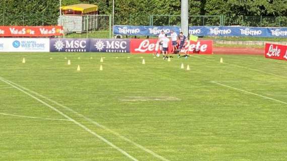 A Dimaro si aggregano altri 5 azzurri: arrivati Meret, Elmas, Anguissa, Ounas e Zielinski