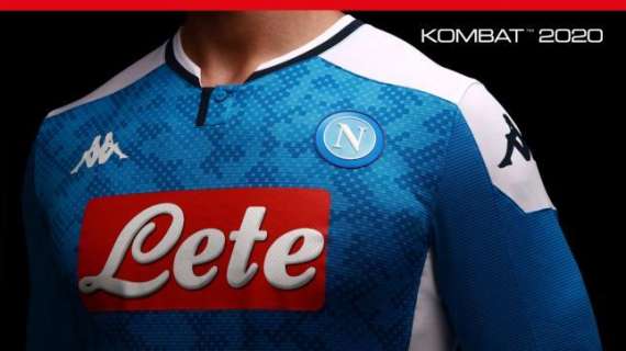 FOTO&VIDEO: Ecco la nuova maglia del Napoli! Strisce bianche, pixel sull'azzurro e colletto blu navy