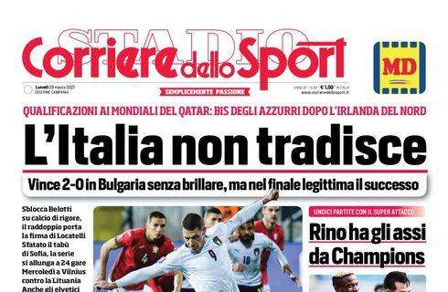 PRIMA PAGINA - CdS Campania: "Rino ha gli assi da Champions"