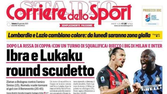 PRIMA PAGINA - CdS: "De La-Gattuso: è sempre gelo. Napoli divisa"