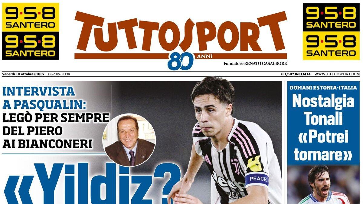 Tuttosport: "Tonali può tornare in Italia. Juve-Yildiz, fai in fretta"
