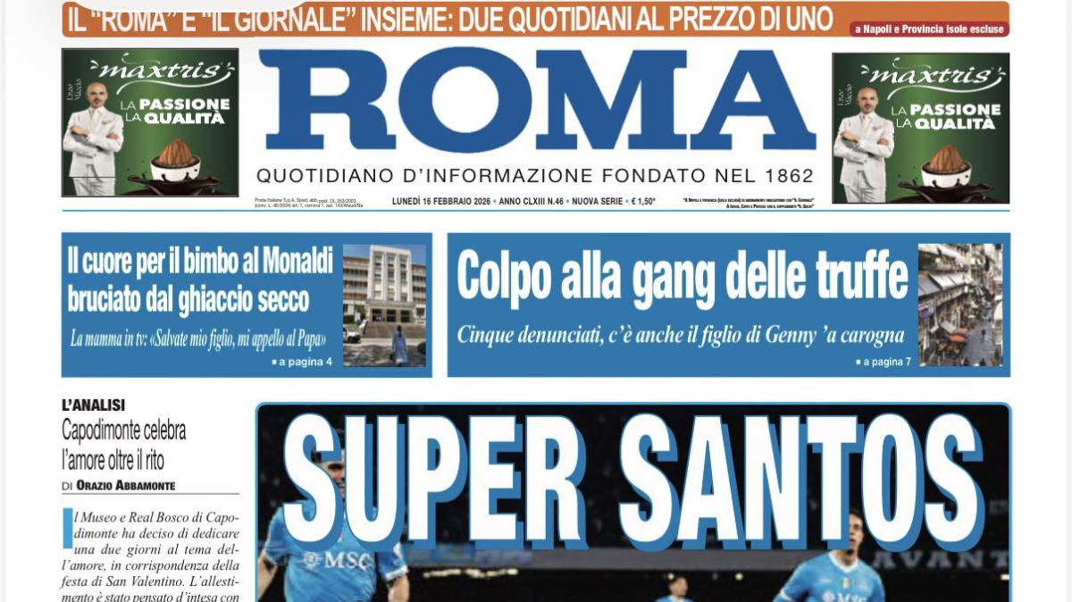 Il Roma: "Super Santos"
