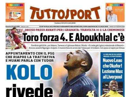 Tuttosport ottimista: "Kolo Muani rivede la Juve"