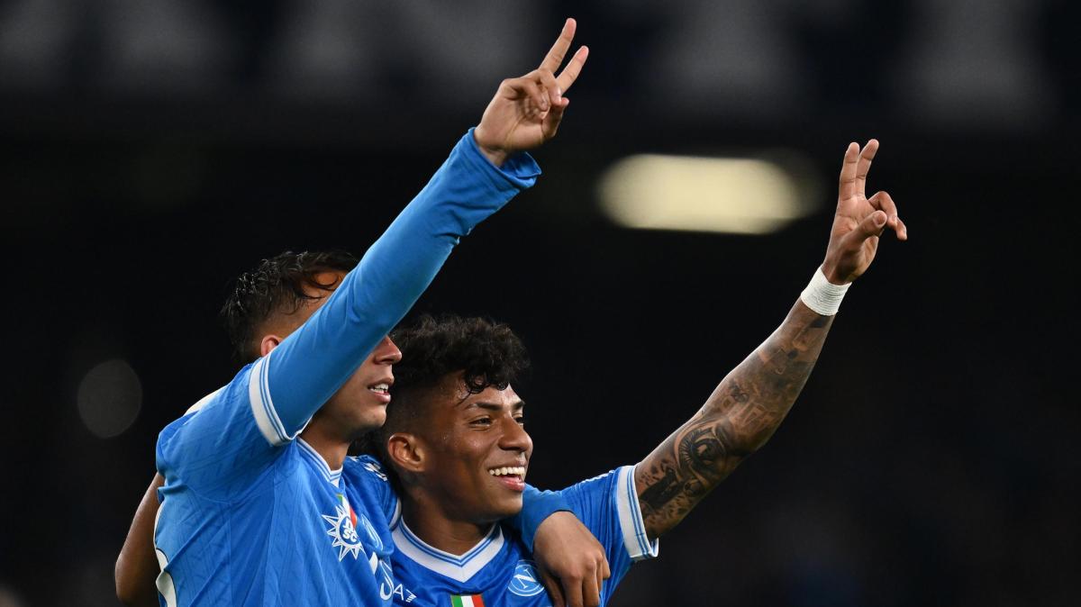 Napoli-Bologna 2-2 (10' Bernardeschi, 34' Orsolini, 47' Di Lorenzo, 48' Alisson): bell'azione del Napoli
