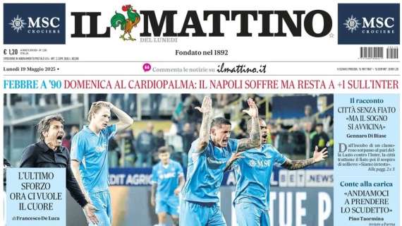 Il Mattino: "A un passo"