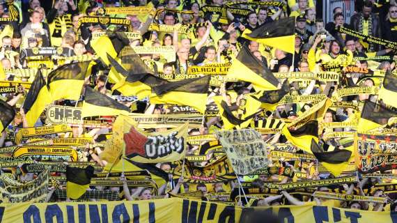 Napoli-Porto, tifosi del Borussia al San Paolo: il gemellaggio continua