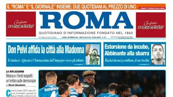 Il Roma: “La testa è stata persa”