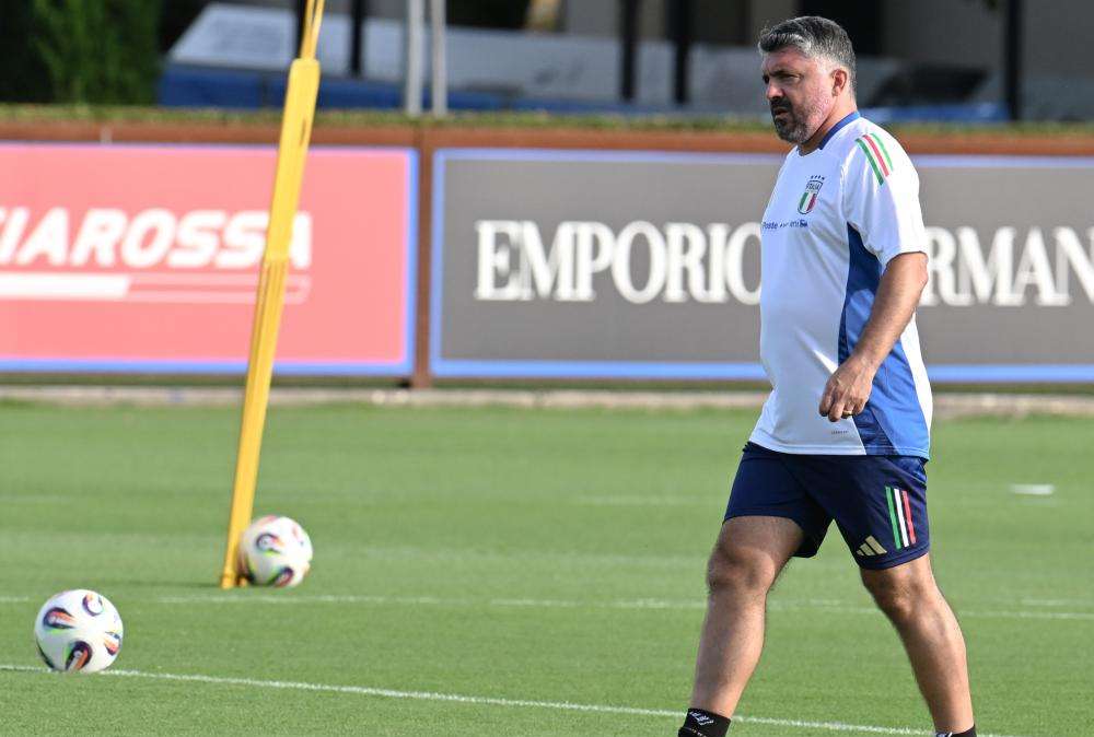 Italia, ultimo allenamento a Coverciano prima dell'Ungheria: Zaccagni a parte