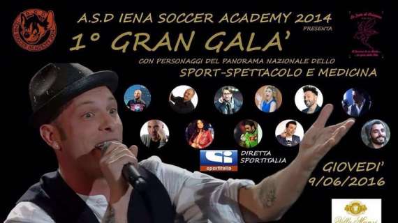 A Roccarainola il Gala di beneficenza della Iena Soccer Accademy con Clementino