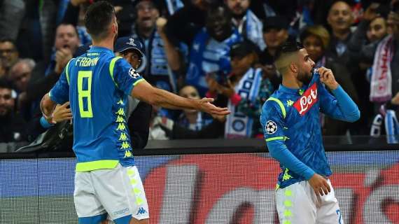 Il commento della SSC Napoli: "I guerrieri azzurri sono in piena corsa! Regno di Napoli tra le stelle d'Europa"